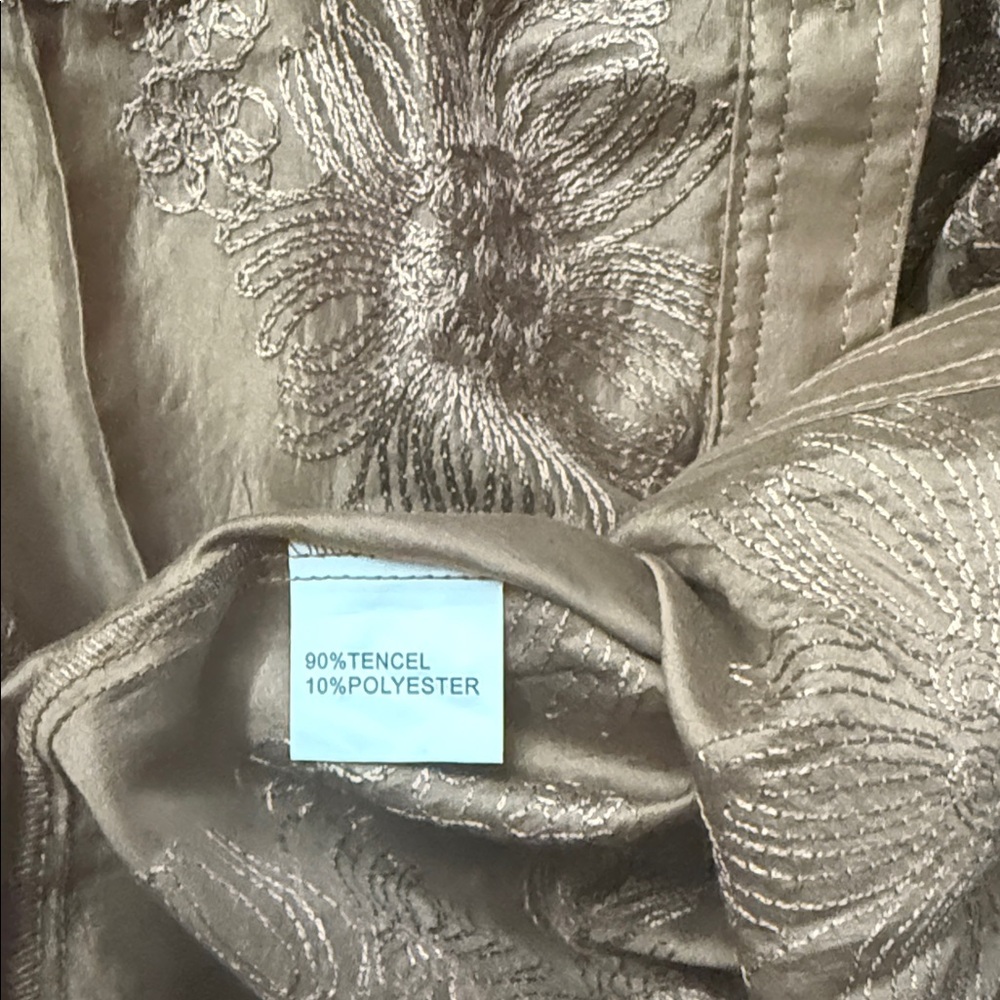Brown Patterned Jacket - Picture 5 of 5